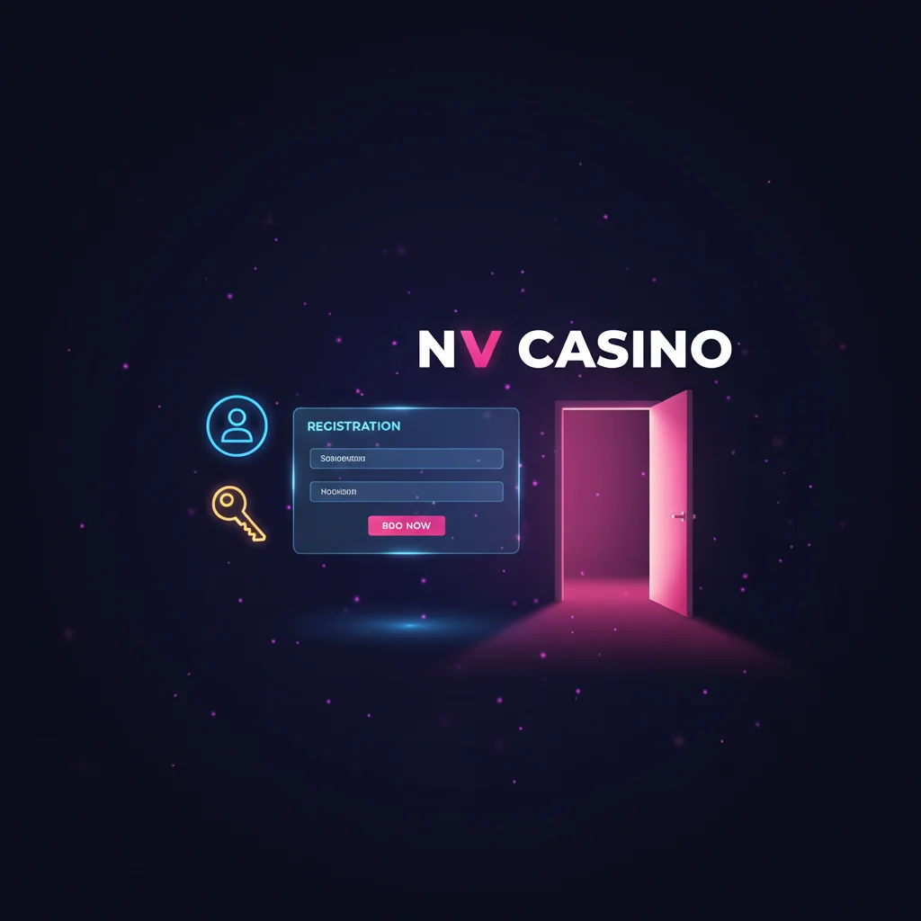 Φόρμα σύνδεσης NV Casino με εισαγωγή email και κωδικού